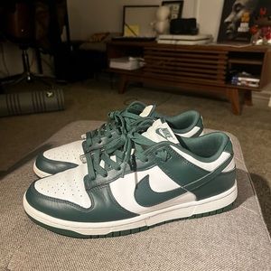 Nike dunk low Michigan state, size 10
